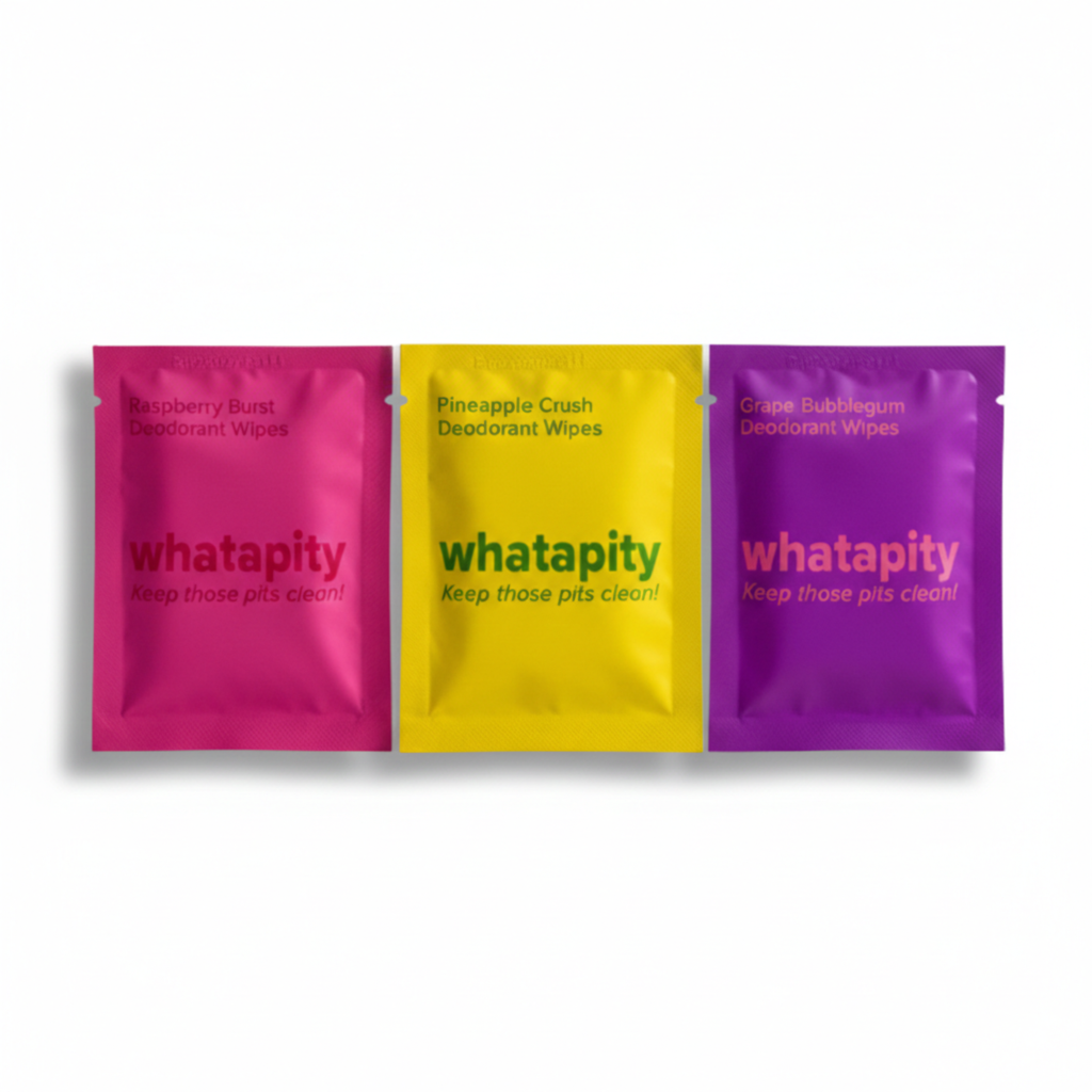 Deodorant Wipes Individual What a Pity