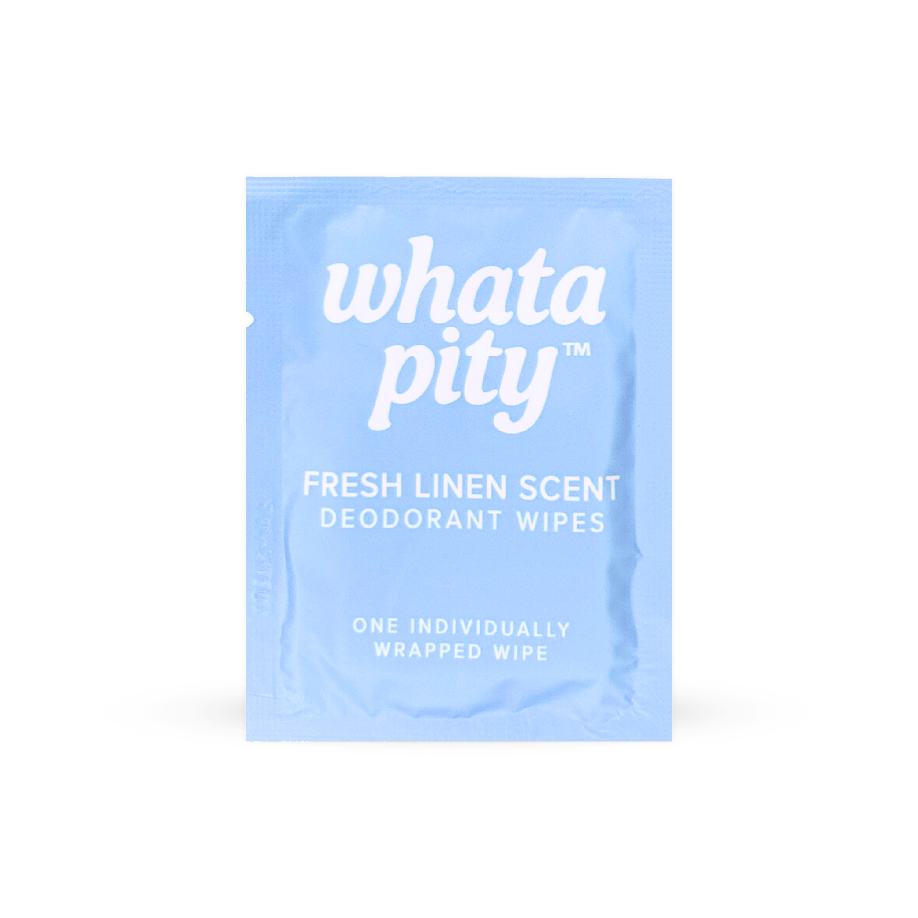 Fresh Linen Deodorant Wipe Wrapped Individually