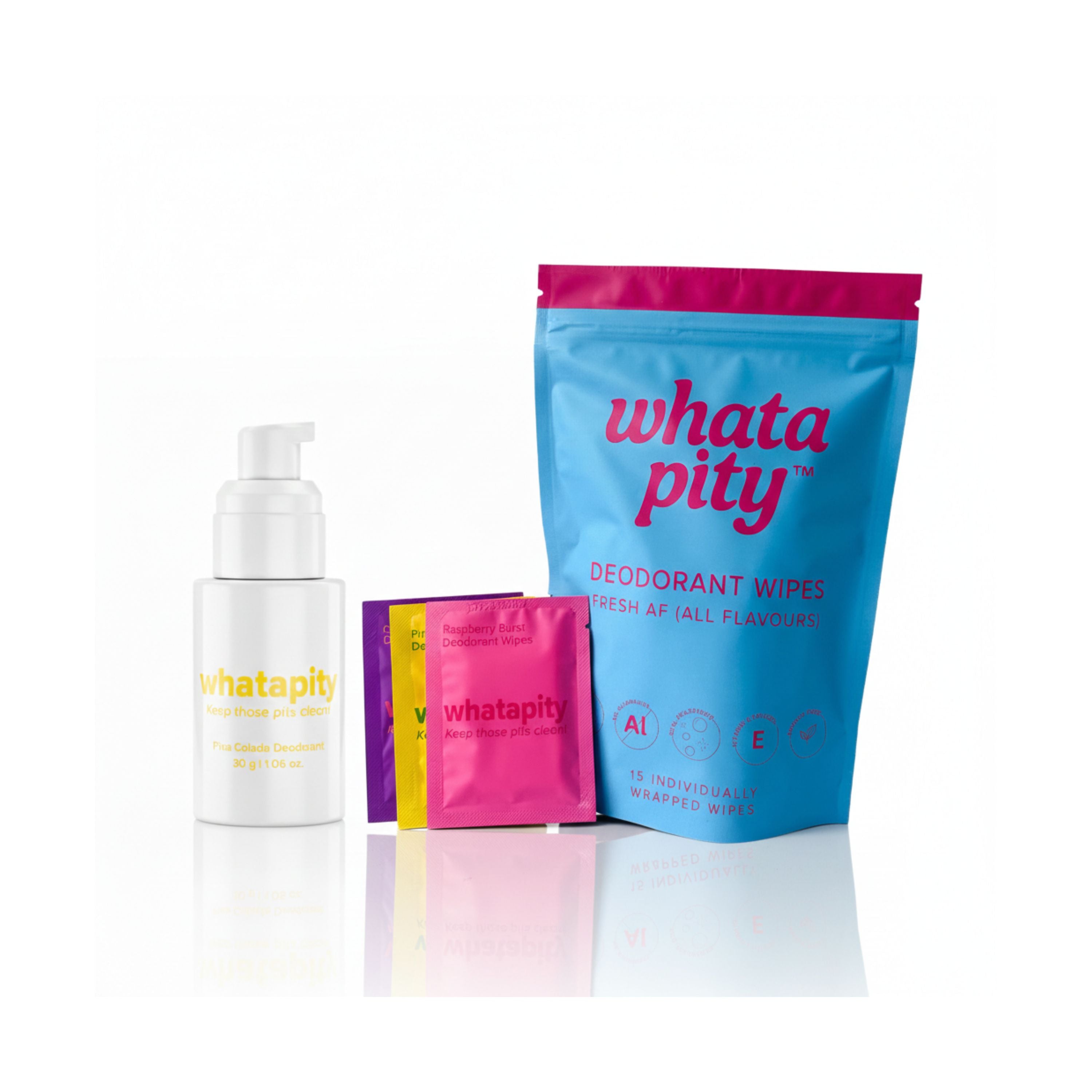 Pineapple Cream and Mixed Deodorant Wipes