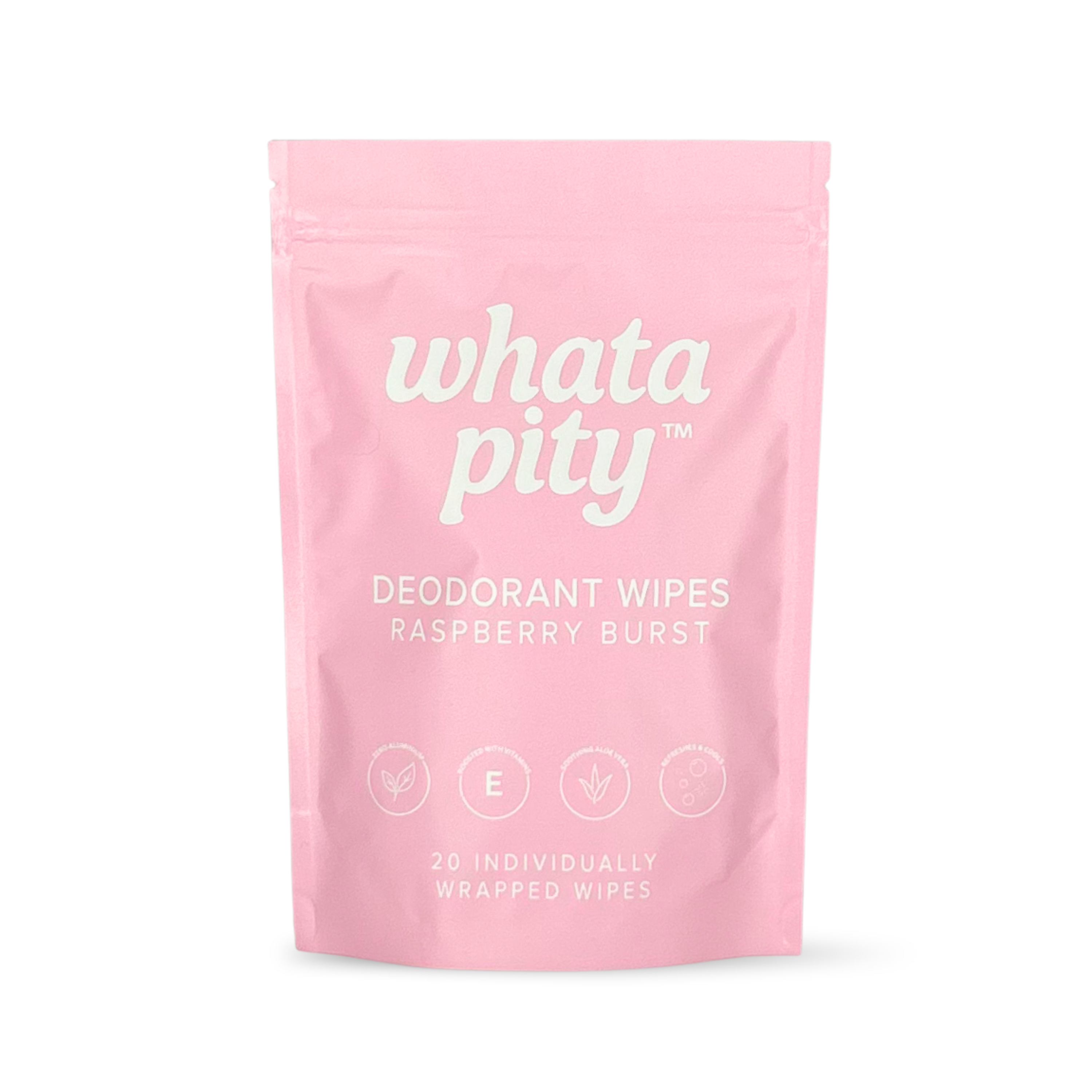 Raspberry 20_Pack_Deodorant_Wipes What a Pity