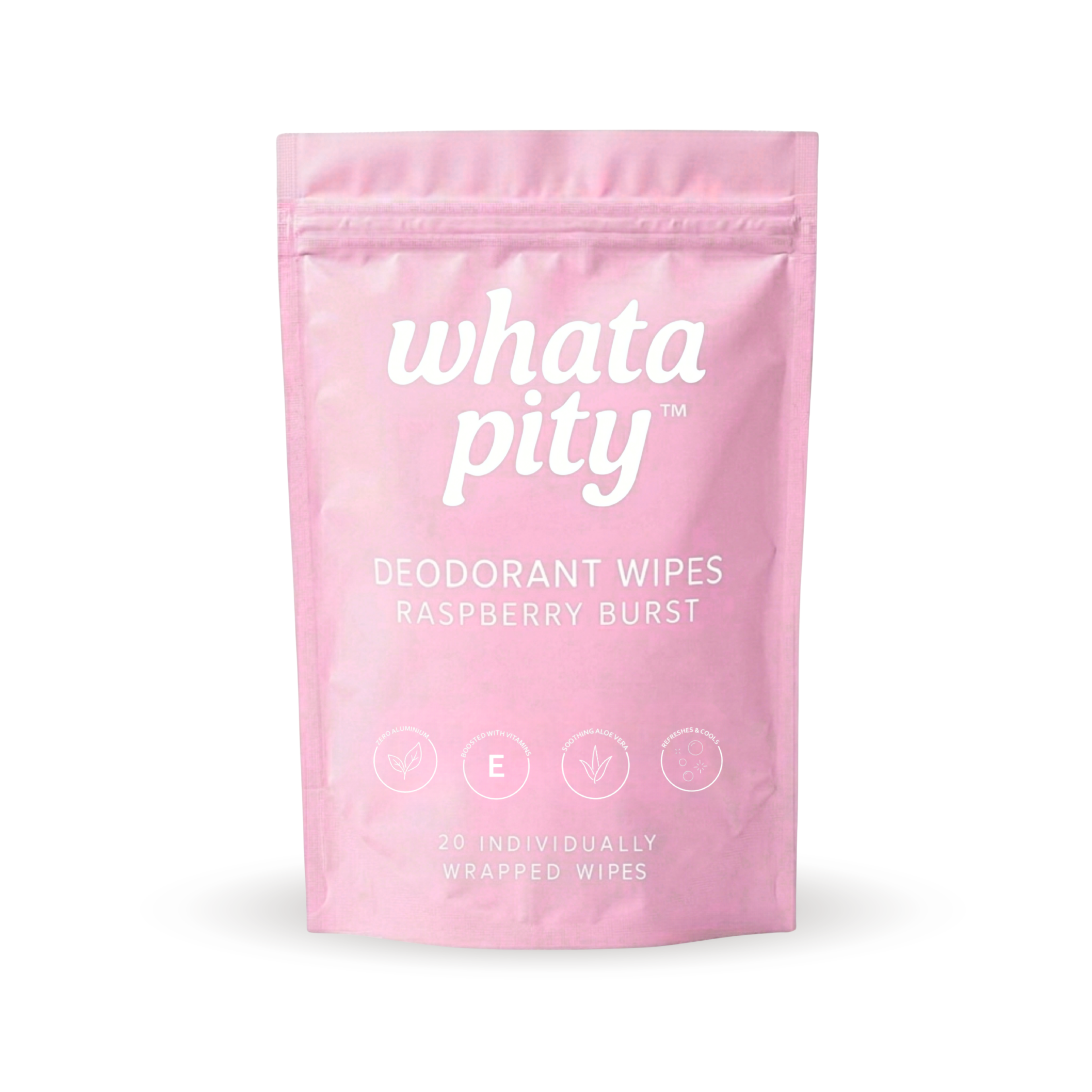 Raspberry Burst What a Pity Deodorant Wipes