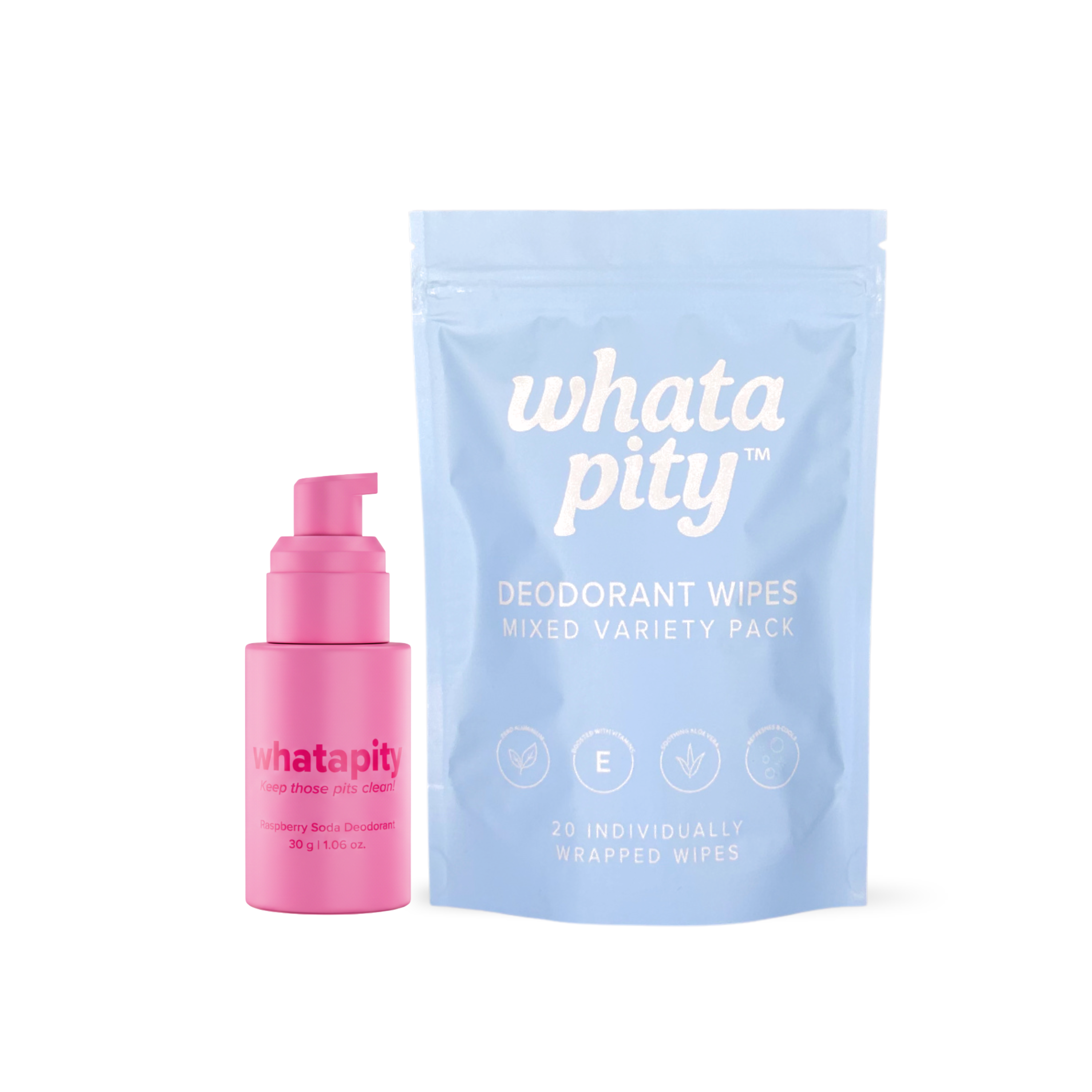 Raspberry and Mixed Deodorant Wipe Bundle